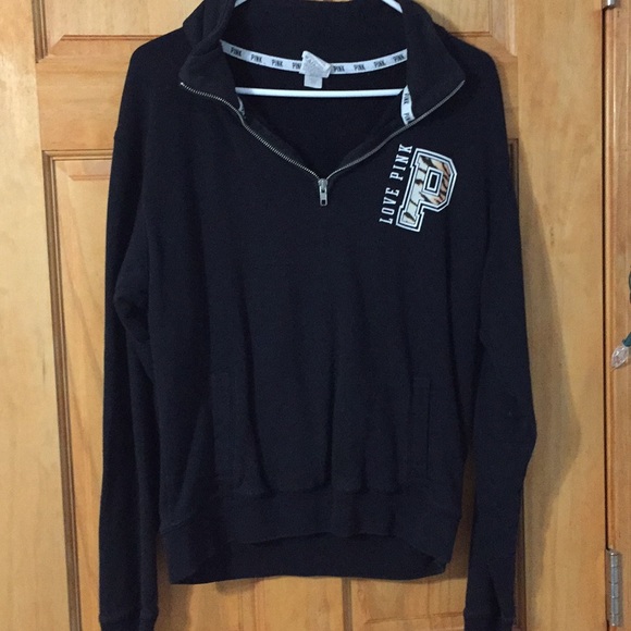 Pink VS quarter zip - Picture 1 of 3